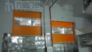 廣州統(tǒng)一企業(yè)有限公司快速卷簾門(mén)安裝案例